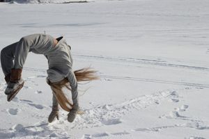 Hot pic with a sexy blonde