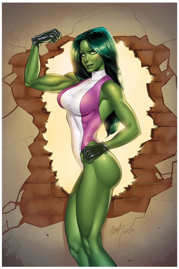 She-Hulk by Elias Chatzoudis