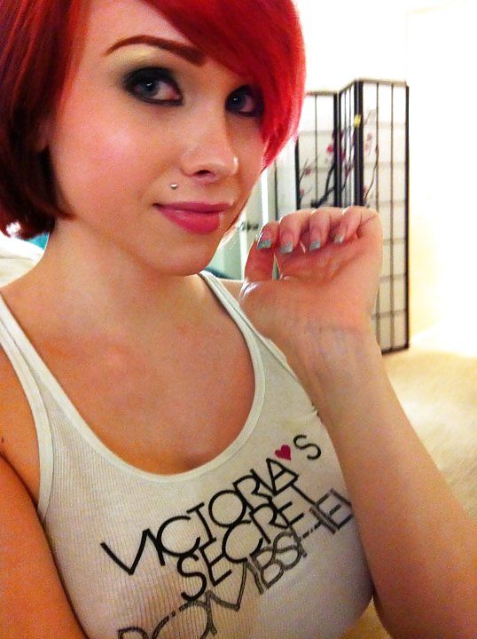 Incredible photo with a beautiful tranny boobs