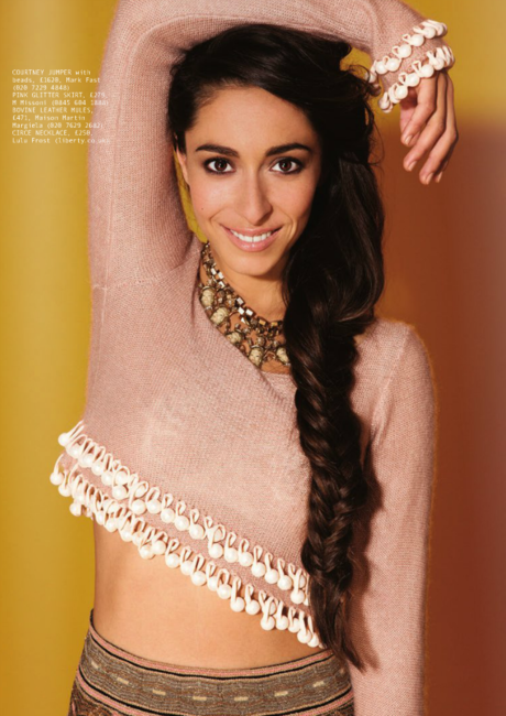 Gorgeous braid on Oona Chaplin