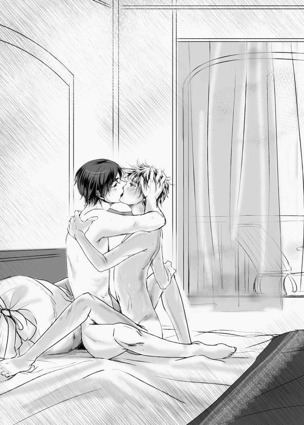Stunning gay in amazing anime porn pic