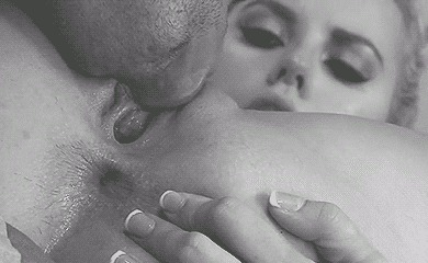tongue deep inside pussy