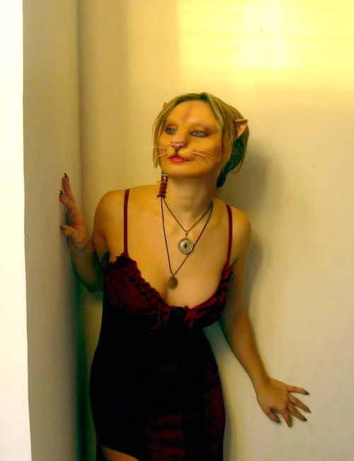 catgirl in the corner