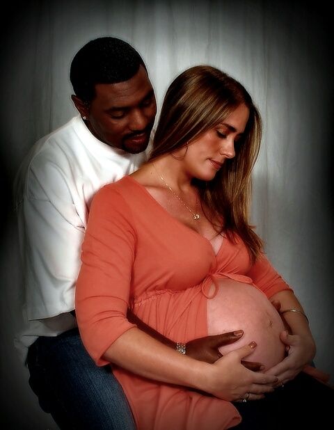 I love it when he squeezes my stomach!  I love being black bred!  As much as I love being pregnant by him, getting pregnant was half the fun