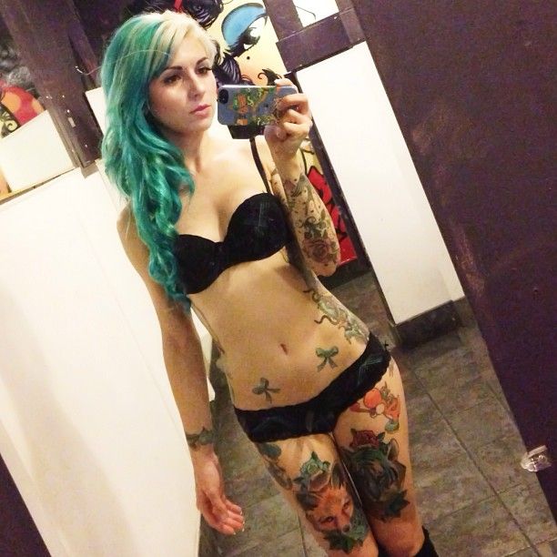 Incredible rookie selfshot photo with a sexy emo jugs