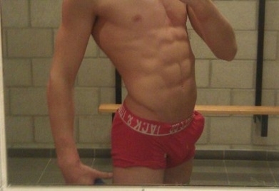 post gym boner
