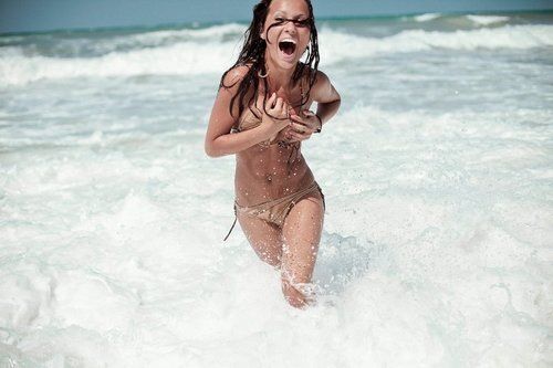 Hot photo with fabulous brunette