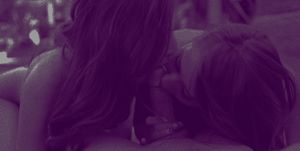 Incredible blowjob threesome animation