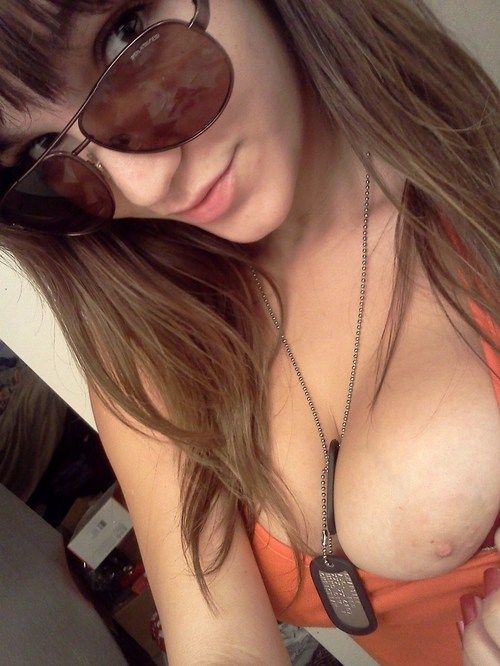 Coast Guard Girl with Great Tits