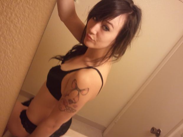 Awesome panties selfshot picture with a sexy rookie