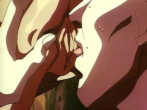 Licking hentai pussy!