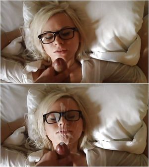 if she had swallow it they have didnÂ´t clean her glasses. stupid bitch