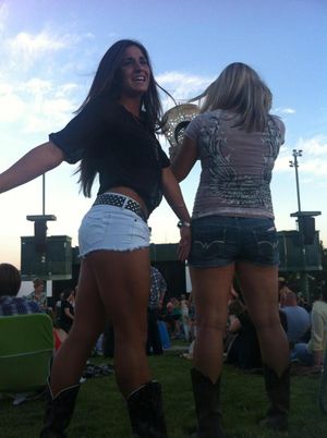 two country girls, amazing ass