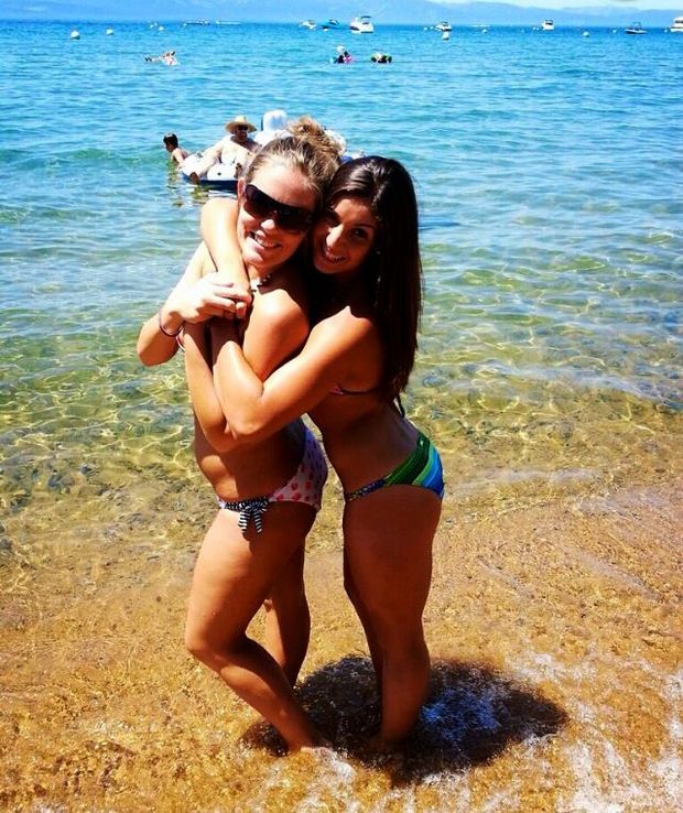 sexy sluts at the beach