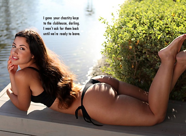 Chastity caption