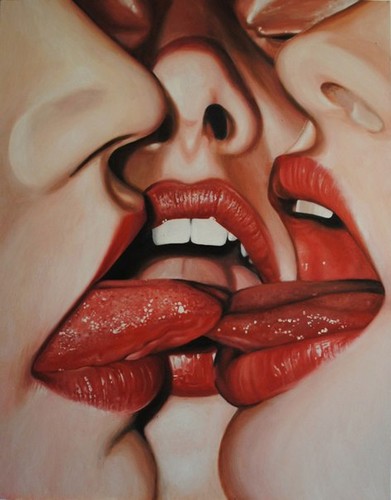 Amazing lesbian in a amazing picture