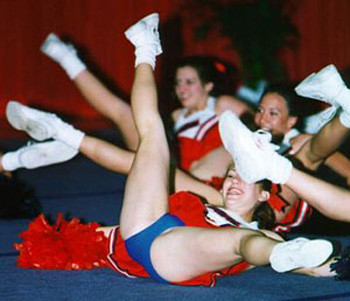 spreading leg practice