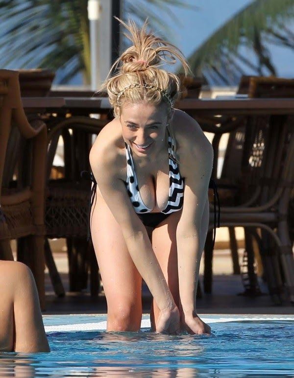 Chantelle Houghton Big Boobs in Bikini