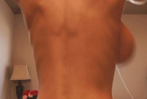 Gorgeous blonde in a amazing gif photo