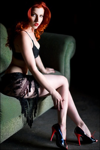 red as fire