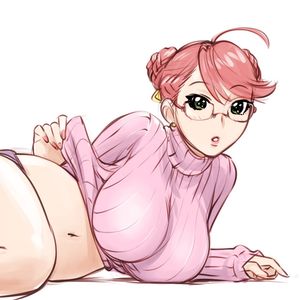 Stunning big tits in a incredible anime porn panties pic