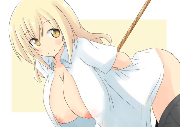 Superb hooters in this hot bondage anime porn picture
