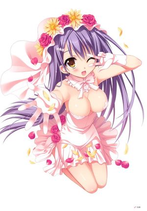 Stunning hooters in this awesome hentai cosplay pic