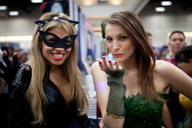 poison ivy and catgirl er some shit