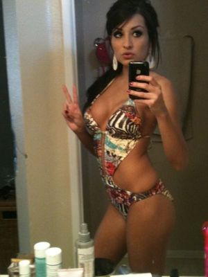 Hot pic with a sexy lingerie