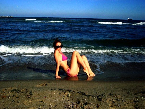 Amazing brunette in hot photo