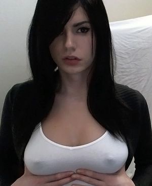 Awesome photo with a sexy transvestite