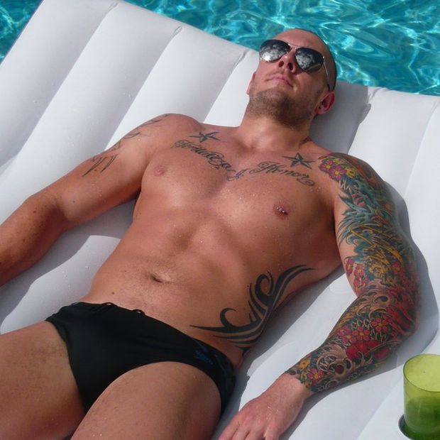 gay porn star Harley Everett (real name: Stephen White)