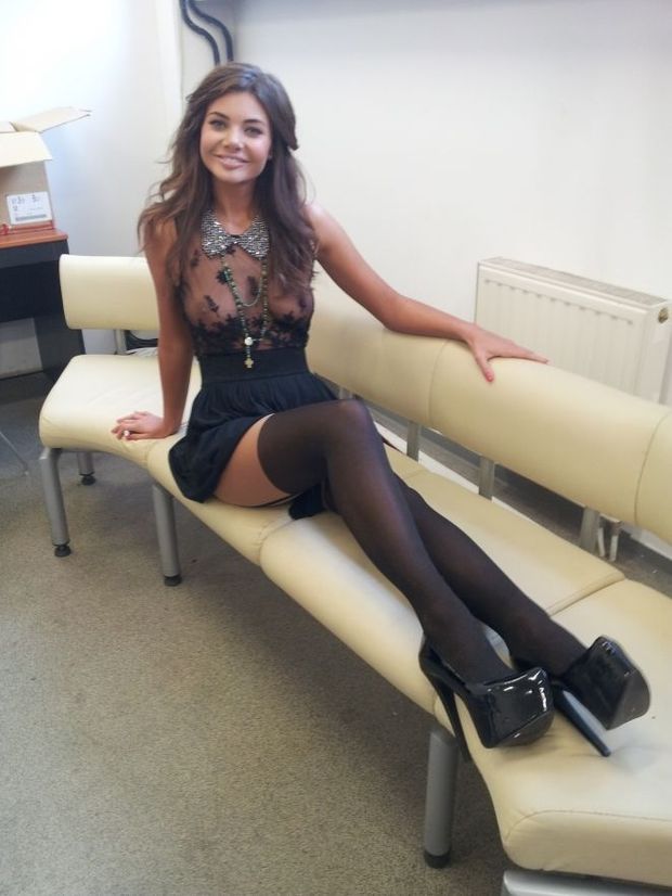 Hot picture with gorgeous brunette