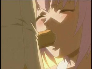 Hentai whore sucking cock