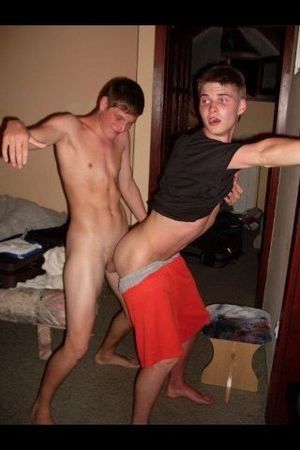 When moms away the boys will play