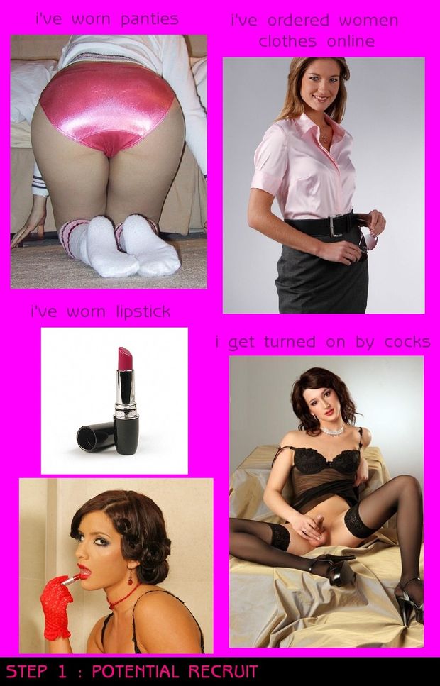 Sexy transvestite teen in a hot pic