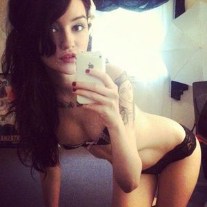 Awesome homemade selfshot photo featuring fabulous butt