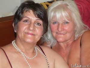 Two totally open minded grannies are here just for your fun and pleasure. Lesbians