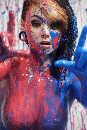 Incredible pic featuring sexy jugs