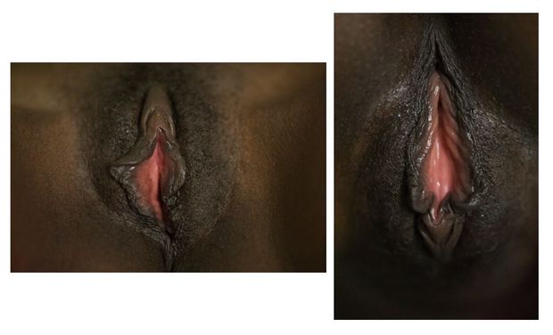 Nice and shaved, pink on the inside
