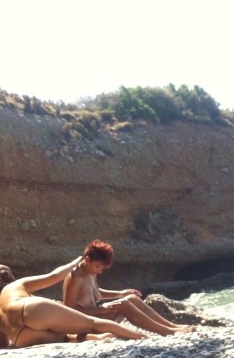 Awesome amateur girl next door photo with a beautiful lesbian butt