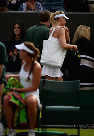 Maria Sharapova Hot Panty Peaks