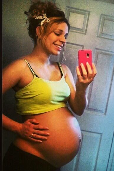 Cute Pregnant Woman