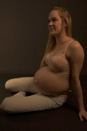 Pregnant Blonde