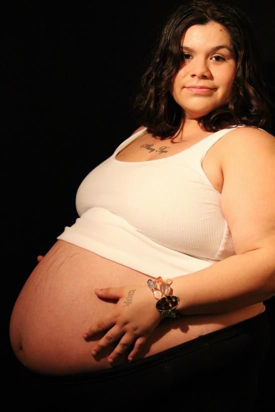 Big Pregnant Woman
