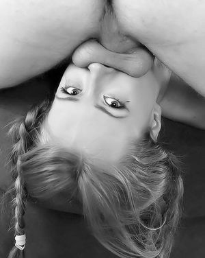 Not a tear in her eyes but my fat one down her throat - wow.