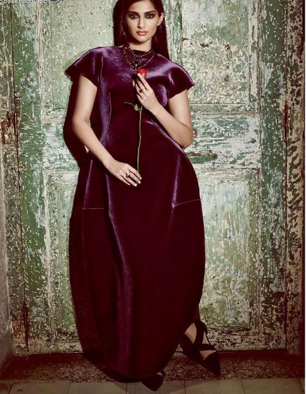Sonam Kapoor Harper Baazar September 2013 Photoshoot