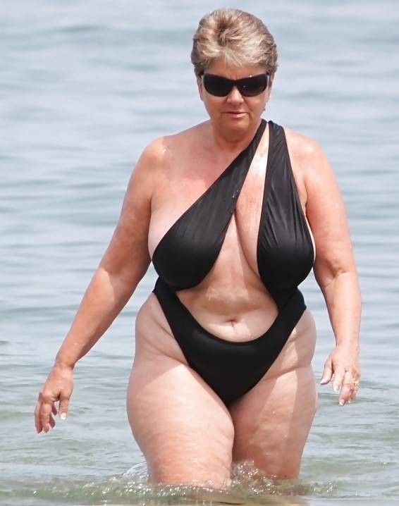 Very cool swimsuit.