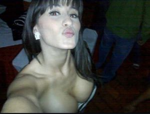 Sexy brunette jugs in a incredible ex-girlfriend selfshot picture