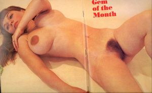 My favorite centerfold of Michelle Angelo -- completely naked big tits and pussy